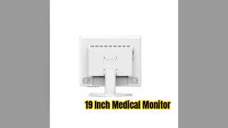 19 Inch Medical Monitor 1280x1024p White Wall Mount