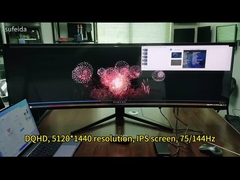 49 Inch 5K 75hz LCD LED Curved Monitor PC Computer Gaming Monitors