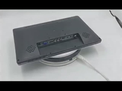 Black Plastic Case Resistive Industrial Touch Monitor 15.6 Inch Waterproof Dustproof