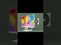 Bezel Less Office Aio Desktop PC 23.8 Inch All In One PC Touch