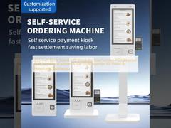 21.5 Inch Floor Stand AIO Windows Touchscreen POS Monitor built in thermal printer & bar code scanner for Retail & Hospitality Businesses