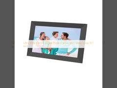Ultra Wide Electric Digital Photo Frames With Video Loop 10.1 Inch