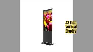43 Inch Vertical Digital Signage All In One PC
