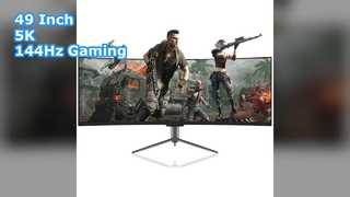 49 Inch 5K 144Hz Gaming Monitor Immersive Visuals