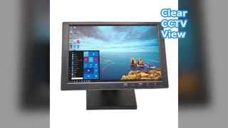 10.1 Inch CCTV Monitor Remote Dual Speakers