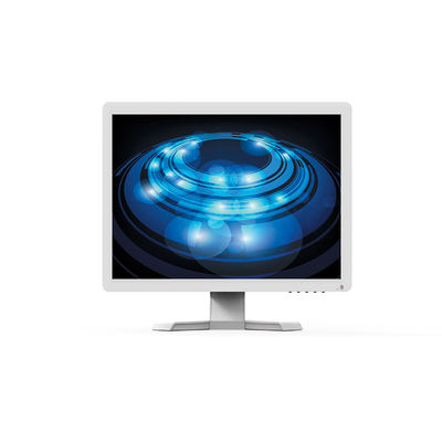 High Definition White 15 Inch Medical LCD Monitor Wall Mounted IPS