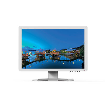 White Medical LCD Monitor HD Computer 18.5 Inch LED Monitor Wall Mounted