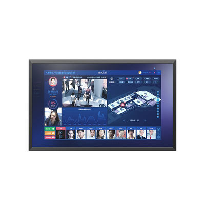 Custom Touch Monitors 43 Inch Capacitive Touch Screen High Brightness Wall Mounted Industrial Touch Monitor