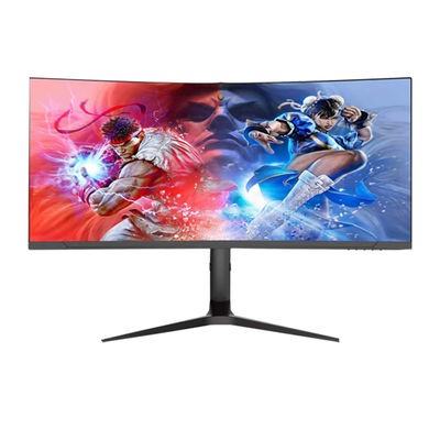 34 Inch Curved Screen Monitors IPS LCD Monitor 75hz 100hz Gaming Computer Monitor