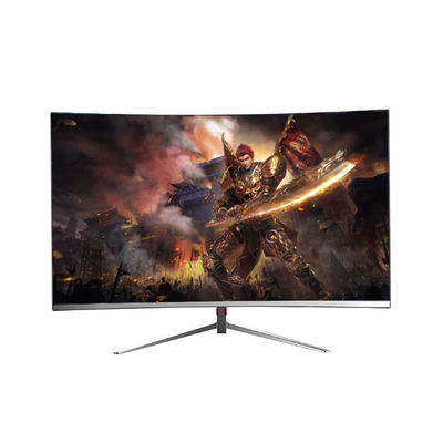 White Desktop Gaming LED Monitors 27 Inch Curved Monitor 165hz 1920 X 1080