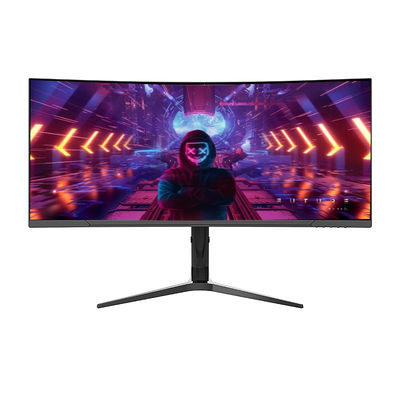 Gaming Computer Display Curved Screen Monitors 34 Inch Ips Lcd Monitor 180hz  