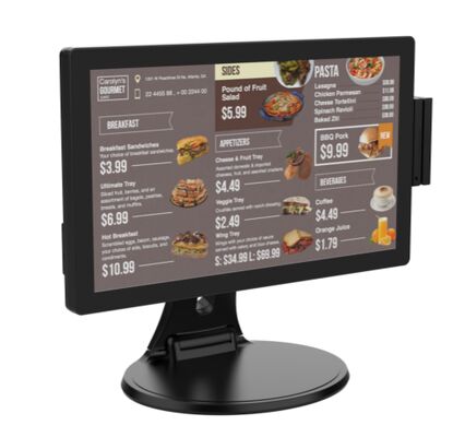 15.6inch POS Cash Register Plastic Housing Touch Screen Suitable for Restaurants